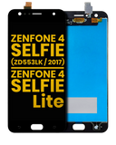 Replacement LCD Assembly Without Frame Compatible with Asus ZenFone 4 Selfie (ZD553KL / 2017) / ZenFone 4 Selfie Lite (ZB553KL / 2017) (Refurbished) (Black)