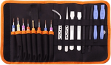 16-in-1 Electronics Repair Tool Kit With Carrying Pouch Compatible with Apple
