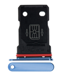 Replacement Dual Sim Card Tray Compatible with OnePlus 7T (Glacier Blue)