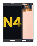 Replacement OLED Assembly Without Frame Compatible with Samsung Galaxy Note 4 (Refurbished) (Black)