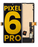 Replacement OLED Assembly With Frame (Without Finger Print Sensor) Compatible with Google Pixel 6 Pro (Refurbished) (All Colors)