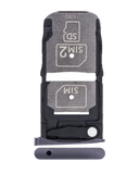 Replacement Sim Card Tray Compatible with Motorola Moto Z Droid (XT1650-01 / 2016) (Black)