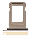 Replacement Single Sim Card Tray Compatible with Apple iPhone 11 Pro / 11 Pro Max (Gold)
