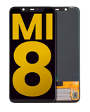 Replacement LCD Assembly Without Frame Compatible with Xiaomi Mi 8 (Refurbished) (Black)