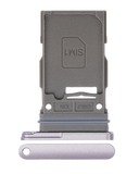 Replacement Single Sim Card Tray Compatible with Samsung Galaxy S21 FE 5G (Lavender)