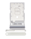 Replacement Dual Sim Card Tray Compatible with Samsung Galaxy S21 FE 5G (White)