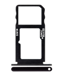 Replacement Sim Card Tray Compatible with BlackBerry KEY2 (BBF100 Series) (Black)