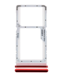 Replacement Sim Card Tray Compatible with Xiaomi Redmi Note 8 Pro (Red)