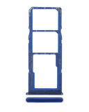 Replacement Dual Sim Card Tray Compatible with Samsung Galaxy A70 (A705 / 2019) (Blue)