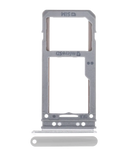 Replacement Single Sim Card Tray Compatible with Samsung Galaxy S8 / S8 Plus (Arctic Silver)