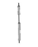 Replacement Hard Buttons (Power / Volume) Compatible with Samsung Galaxy A32 4G (A325 / 2021) (Awesome White)