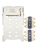 Replacement Sim Card Reader Compatible with Motorola Moto Z3 (XT1929-17 / 2018)