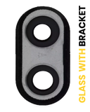 Replacement Back Camera Lens With Bracket Compatible with Huawei Mate 10 Lite (Black)
