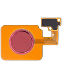 Replacement Home Button Flex Cable Compatible with LG V40 ThinQ (Carmine Red)