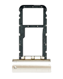 Replacement Sim + SD Card Tray Compatible with Huawei MediaPad T5 10.1" (4G Version) (Gold)