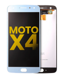 Replacement LCD Assembly Without Frame Compatible with Motorola Moto X4 (XT1900-1 / XT1900-2 / XT1900-7 / 2017) (Refurbished) (Blue)