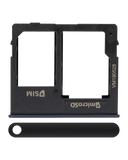 Replacement Single Sim Card Tray Compatible with Samsung Galaxy A10e (A102 / 2019) (Black)