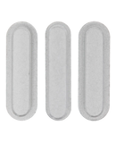 Replacement Hard Buttons Set (Power / Volume) Compatible with Apple iPad 5 (2017) / iPad 6 (2018) (White)