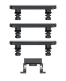 Replacement Hard Buttons (Power / Volume / Switch) Compatible with Apple iPhone 8 (Space Gray)