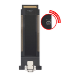 Replacement Charging Port Flex Cable Compatible with Apple iPad Pro 12.9" 2nd Gen (2017) (Cellular) (Silver / Gold)