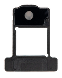 Replacement Flash Light / Power Flex Bracket With Microphone Mesh Compatible with Apple iPhone XR (Black) (10 Pack)