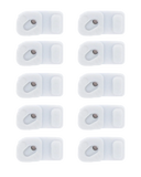 Replacement Flash Light / Power Flex Bracket With Microphone Mesh Compatible with Apple iPhone 12 Pro (10 Pack)