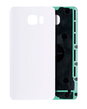 Replacement Back Cover Glass Compatible with Samsung Galaxy Note 5 (No Logo) (Aftermarket Plus) (White Pearl)