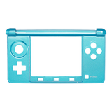 Replacement Mid-Frame Housing Compatible with Nintendo (Game Console Parts) Nintendo 3DS (Turquoise)