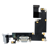 Replacement Charging Port Flex Cable Compatible with Apple iPhone 6 Plus (Aftermarket) (Silver)