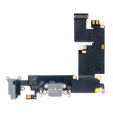 Replacement Charging Port Flex Cable Compatible with Apple iPhone 6 Plus (Aftermarket) (Space Gray)