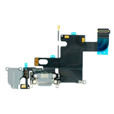 Replacement Charging Port Flex Cable Compatible with Apple iPhone 6 (Aftermarket) (Silver)