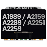 Replacement LCD Panel Only Compatible with Apple MacBook Pro 13" A1989 / A2159 / A2289 / A2251 (2018-2020) (Panel Only)