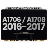 Replacement LCD Panel Only Compatible with Apple MacBook Pro 13" A1706 / A1708 (2016-2017)