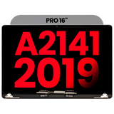 Replacement Complete LCD Display Assembly Compatible with Apple MacBook Pro 16" (A2141 / Mid 2019) (Aftermarket Plus) (Space Gray)