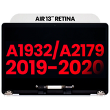 Replacement Complete LCD Display Assembly Compatible with Apple MacBook Air 13" A1932 (2019) / A2179 (2020) (Aftermarket Plus) (Silver)