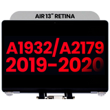Replacement Complete LCD Display Assembly Compatible with Apple MacBook Air 13" A1932 (2019) / A2179 (2020) (Aftermarket Plus) (Space Gray)