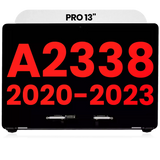 Replacement Complete LCD Display Assembly Compatible with Apple MacBook Pro 13" A2338 (2020) / (Aftermarket Plus) (Silver)
