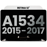 Replacement Complete LCD Display Assembly Compatible with Apple MacBook 12" A1534 (2015-2017) (Used OEM Pull: Grade B) (Space Gray)