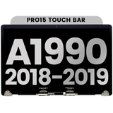 Replacement Complete LCD Display Assembly Compatible with Apple MacBook Pro 15" A1990 (2018-2019) (Used OEM Pull: Grade B) (Silver)