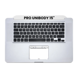 Replacement Top Case And Keyboard Compatible with Apple MacBook Pro 15" A1286 (2008) (US English)