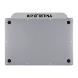 Replacement Bottom Case Compatible with Apple MacBook Air 13" A1932 (2018-2019) / A2179 (2020) (Silver)
