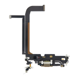Replacement Charging Port Flex Cable Compatible with Apple iPhone 13 Pro Max (Premium) (Gold)