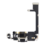 Replacement Charging Port Flex Cable With Board Compatible with Apple iPhone 11 Pro (Used OEM Pull) (Space Gray)