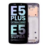 Replacement LCD Assembly With Frame Compatible with Motorola Moto E5 Plus (XT1924 / 2018) / E5 Supra (XT1924 / 2018) (159MM) (US Version) (Genuine OEM) (Black)