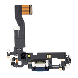 Replacement Charging Port Flex Cable Compatible with Apple iPhone 12 / 12 Pro (Used OEM Pull) (Pacific Blue)