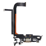 Replacement Charging Port Flex Cable Compatible with Apple iPhone 13 Pro Max (Aftermarket Plus) (Gold)