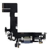 Replacement Charging Port Flex Cable Compatible with Apple iPhone 13 (Aftermarket Plus) (Blue)