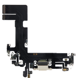 Replacement Charging Port Flex Cable Compatible with Apple iPhone 13 (Aftermarket Plus) (Starlight)