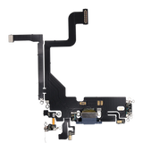 Replacement Charging Port Flex Cable Compatible with Apple iPhone 13 Pro (Aftermarket Plus) (Sierra Blue)