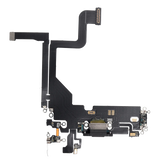 Replacement Charging Port Flex Cable Compatible with Apple iPhone 13 Pro (Aftermarket Plus) (Graphite)